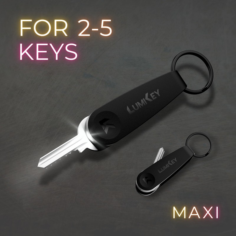 LumiKey Maxi - LED Light Key Attachment, Light Up Keyring