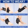 EULANT Kids Ankle Support, Elastic Compression Ankle Strap for Boys