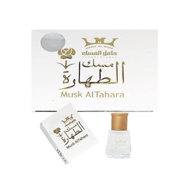 Musk Al Tahara Thick White Oil Perfume Incense Body Men and Women Fragrance ( 5ml. / Pack of 1)