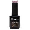 Dan's Nails 15ml Pink Crackle for Gel Polish. Soak Off