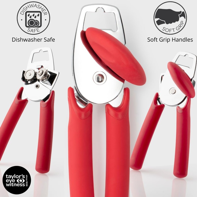 Superior Stainless Steel Can Opener - Durable, Easy to Use