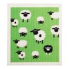 Retro Kitchen Compostable Sponge Cloth - Sheep, 1 Cloth
