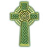 CafePress Celtic Cross 2 Light Rectangle Bumper Sticker Car Decal
