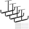 Overhead Garage Storage Hooks Rack Ceiling Mounted, Heavy Duty Utility