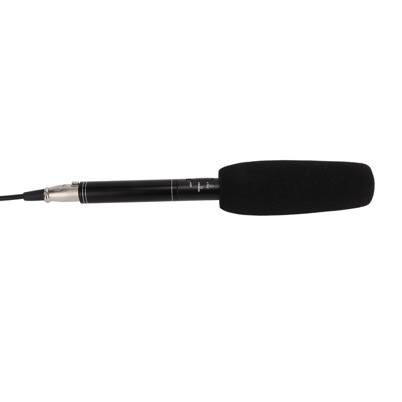 Interview Microphone Camera Condenser Mic High Sensitivity for Meeting Recording