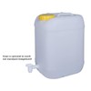 20 Litre Canister with Large Opening - Camping Canister -