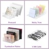 Lolalet Eye Shadow Stand, Makeup Storage, 14 Compartments, Cosmetic Storage,