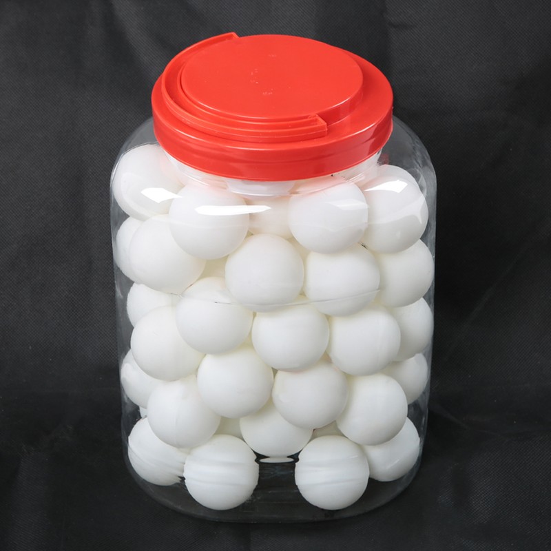 60PCS 40mm Standard Durable ABS Practice Training Exercise Ping Pong