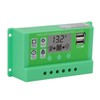 Green PWM Solar Charge Controller LCD Large Screen Display Photovoltaic