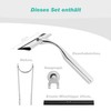 kowald Shower Squeegee Stainless Steel 25 cm Wide with Hanger