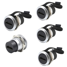 PENGLIN 5 x HDMI Cable Female to Female 4K Adapter HDMI Through Socket 4K 30hz 3D and HDR