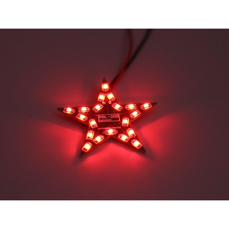 LED Breathing Light STAR - DIY soldering kit with SMD