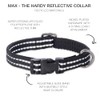 Pet Passion Adjustable Reflective Dog Pet Collar for Small, Medium