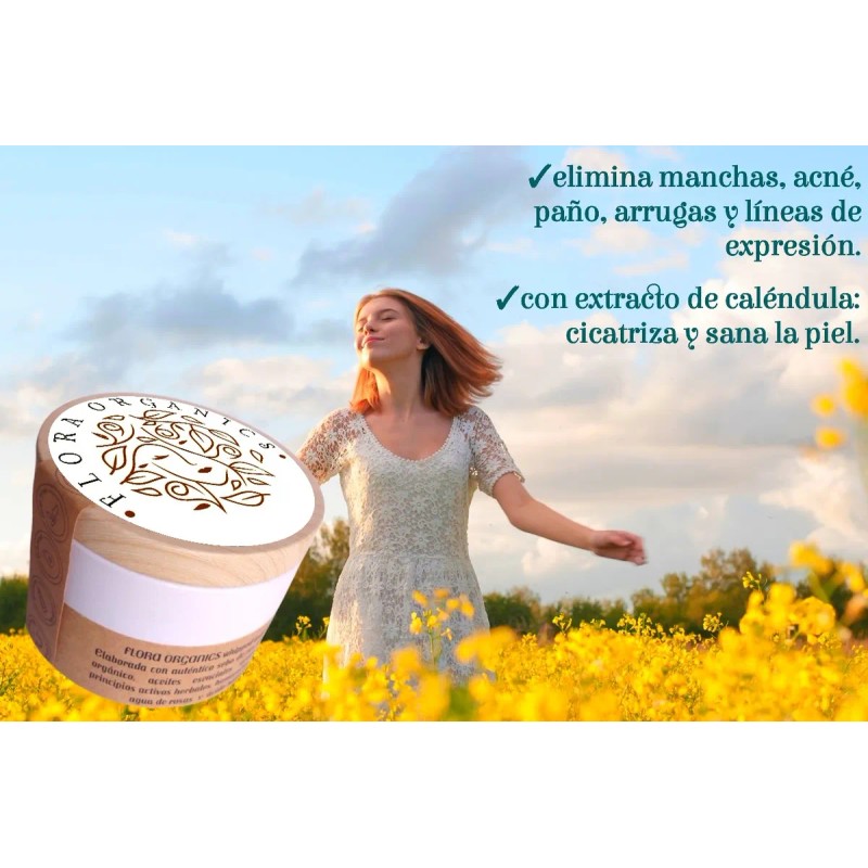 Crema Facial Sebo Res Calendula Antiedad Tamaño Jumbo Size Caléndula