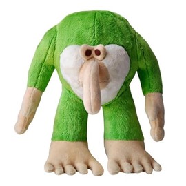 GUUZOGG - Juguete de peluche italiano Brainrot de 25 cm, BRR BRR Patapim Peluches de 25 cm, animal de peluche italiano Brainrot, divertido meme figura de monstruo muñeca para adultos, niños y niñas