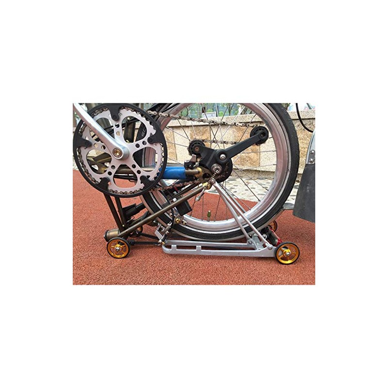 Aceoffix 2pcs ACE Alloy Easy Wheels Easywheel & Titanium Bolts