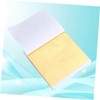 Hohopeti Golden Foil Sheets 50pcs 8x8.5cm Imitation Leaf Sheets Foil