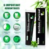 2 Pack 240g Activated Charcoal Teeth Whitening Toothpaste - Teeth