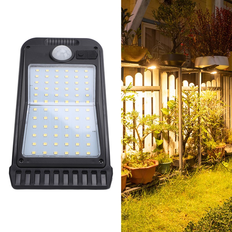 Clip On Solar Motion Light 72 LED Beads IP65 Waterproof