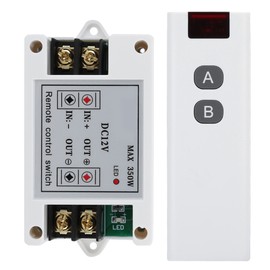 DC 12V Remote Control Switch Wireless Transmitter Receiver Controlling Electromagnetic Valve Vehicle