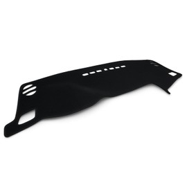 MusTree Dash Cover Mat Fit for Hyundai Sonata 2015 2016 2017 2018 2019 Dashboard Cover All-Black Dash Mat with Anti-Slip Silicone Granules Pad Accessories