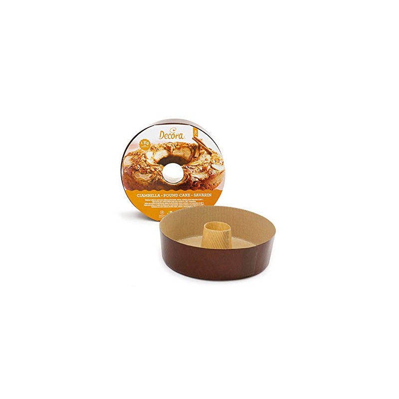 Decora 0320175 Donut Mould, Baking Paper, Brown, 3 Unit