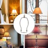 OSALADI Lamp Shade Harps Holder, 7 inch Horn Frame Lampshade
