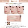 The Saem Cream Cover Perfection Triple Pot Concealer 01 Correct