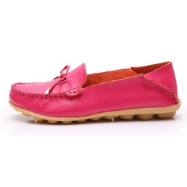 VenusCelia MyFavour - Mocasines planos para caminar para mujer, Azul Marino, 7.5 US