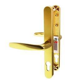Fullex 68 PZ - Gold - Lever Lever uPVC Door Handles
