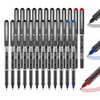 Shuttle Art Rollerball Pens, 25 Pack (21 Black, 2 Blue,
