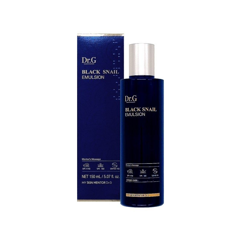 Dr.G Black Snail Emulsion 150ml Wrinkle-improving functional elasticity lotion /