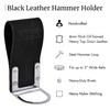 FESA Leather Hammer Holder for Belt - Top Grain Leather