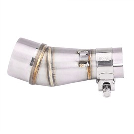 Motorbike Middle Exhaust Pipe Motorcycle Exhaust Link Pipe Adapter Connector for Kawa-saki Z250 Ninja 250 13-16 Exhaust System Modificationsmotorcycle exhaust adapter