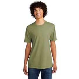 Allmade Unisex Mineral Dye Organic Cotton T-Shirt, Lichen Green, Large