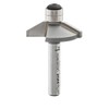 Ultra-Shear Chamfer Router Bit, 1/4 Shank, 60 Degree, 2 Flute,