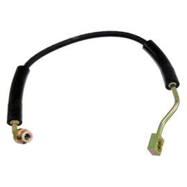 KarParts360 For Ford E-350 Econoline Club Wagon 1992 Brake Hose | EPDM Rubber | Black | Banjo End 1 | Treated Steel End 1 and 2 | 0.38 Inches End 1 Thread Size | Replacement For F2UZ-2078-D