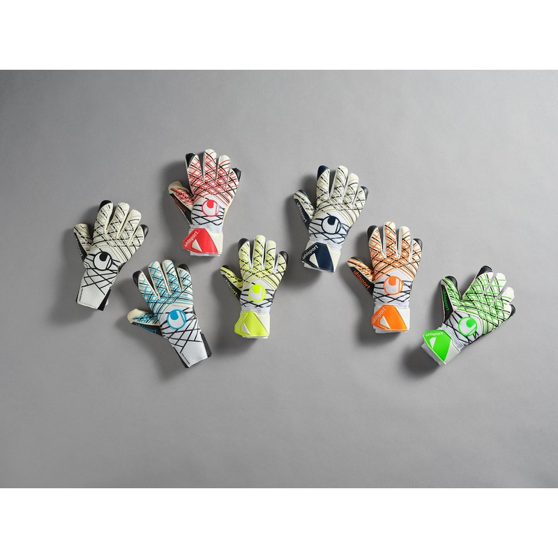 uhlsport Game/Practice Soccer GK Keeper Gloves Soft Advanced 1011369 01