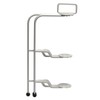 CASUAL PRODUCT Bistro Plate Stand, 2 Tiers, WH, Diameter 7.1