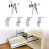 Qianly 2Pcs Drawer Front Installation Clamps Drawer Face Clamps Carpentry