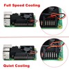 GeeekPi Raspberry Pi 4 Extreme Cooling Fan Kit, Aluminum Heatsink