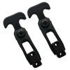Smbbit 2 Pack T-Handle Hasp Rubber Flexible Draw Latch Elastic
