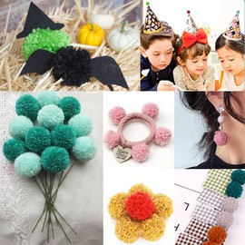 BetterJonny 120 Pieces Pompoms for Crafts, 2 cm Pompom Balls Small Pompoms Colourful Pompoms Balls Mini Pompoms Fluffy Plush Balls Pom Pom Set for DIY Creative Craft Making, 12 Colours