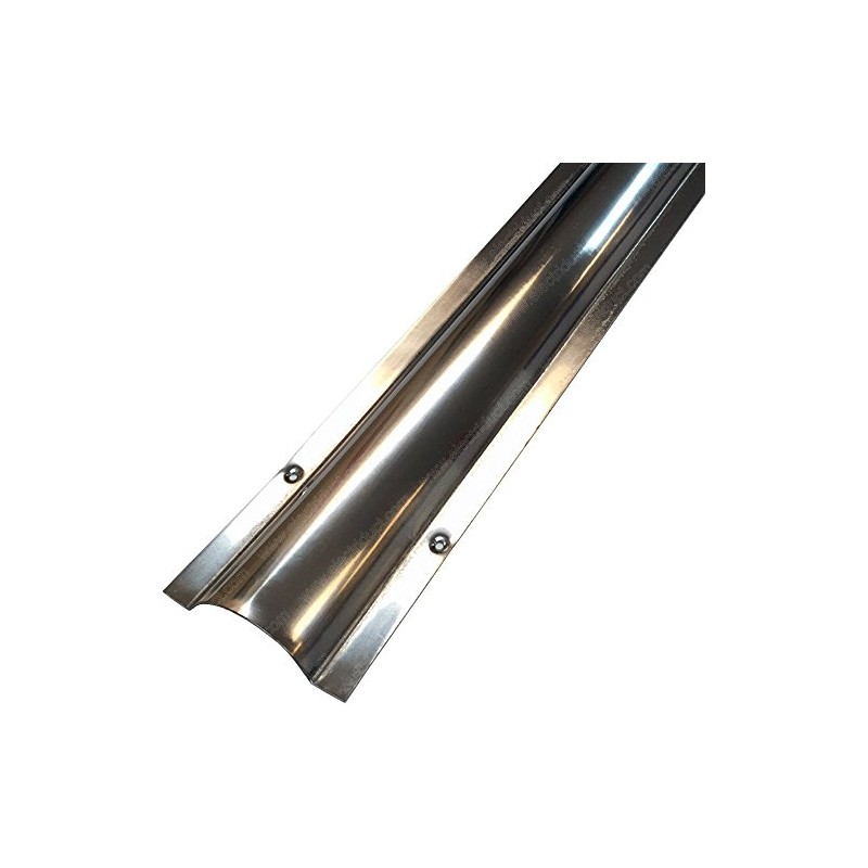 Electriduct Stainless Steel Wire Guard Surface Raceway Metal Cord Cover