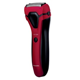 Panasonic Men's Shaver, 3 Blades, Shower Friendly, Red ES-RL15-R