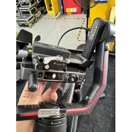 HangTon USB-C Power Control Cable for DJI RS4 RS3 Pro RS2 to Video Transmitter Transmission Master Wheels, USB Type-C to Right Angle 6 Pin 4+2 Female 20cm