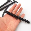 Kisangel 12pcs Heavy Duty Plastic Tent Pegs Outdoor Camping Tent