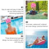 Didiseaon Flower Swim Cap Petal Shower Cap for Women Girls