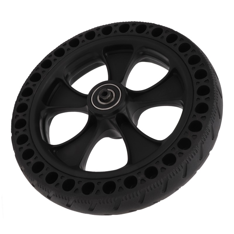 Electric Scooter Solid Rear Wheel Tire Assembly With Wheel Hub