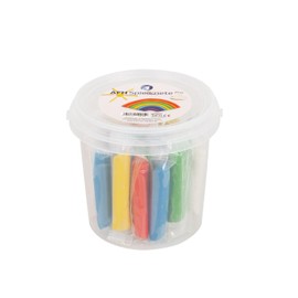AFH Play Clay Pro | Pack of 25 Individually Packed in Bucket | 5 Colours Each 20 g
